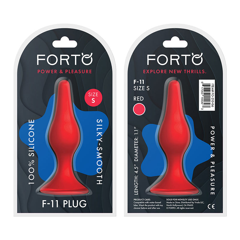Forto F-11 Lungo Silicone Anal Plug3