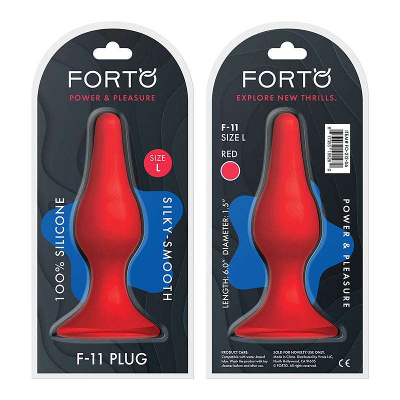 Forto F-11 Lungo Silicone Anal Plug5