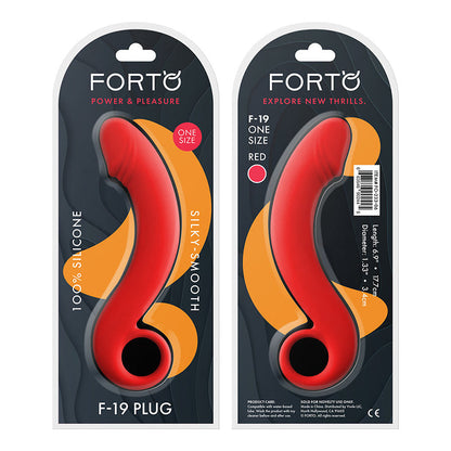 Forto F-19 Silicone Anal Plug1