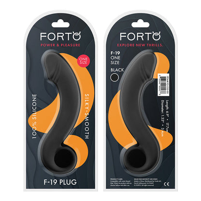 Forto F-19 Silicone Anal Plug 