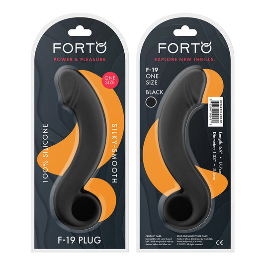 Forto F-19 Silicone Anal Plug 