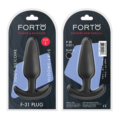 Forto F-31 Silicone Anal Plug1