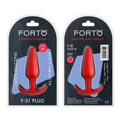 Forto F-31 Silicone Anal Plug3