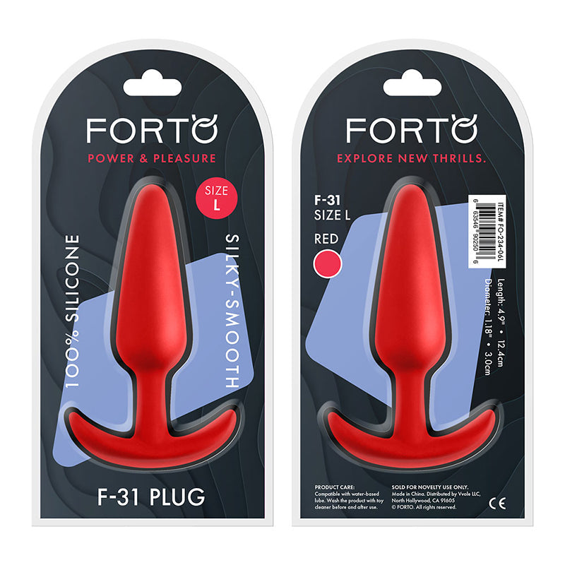 Forto F-31 Silicone Anal Plug4