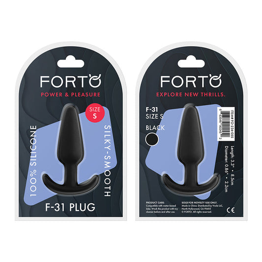 Forto F-31 Silicone Anal Plug 