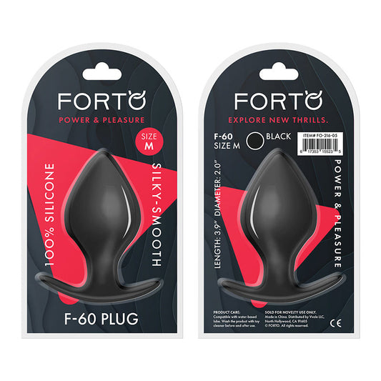 Forto F-60 Spade Silicone Anal Plug1