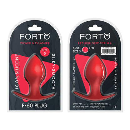 Forto F-60 Spade Silicone Anal Plug3