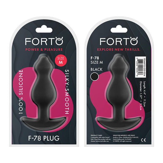 Forto F-78 Pointee Silicone Anal Plug1