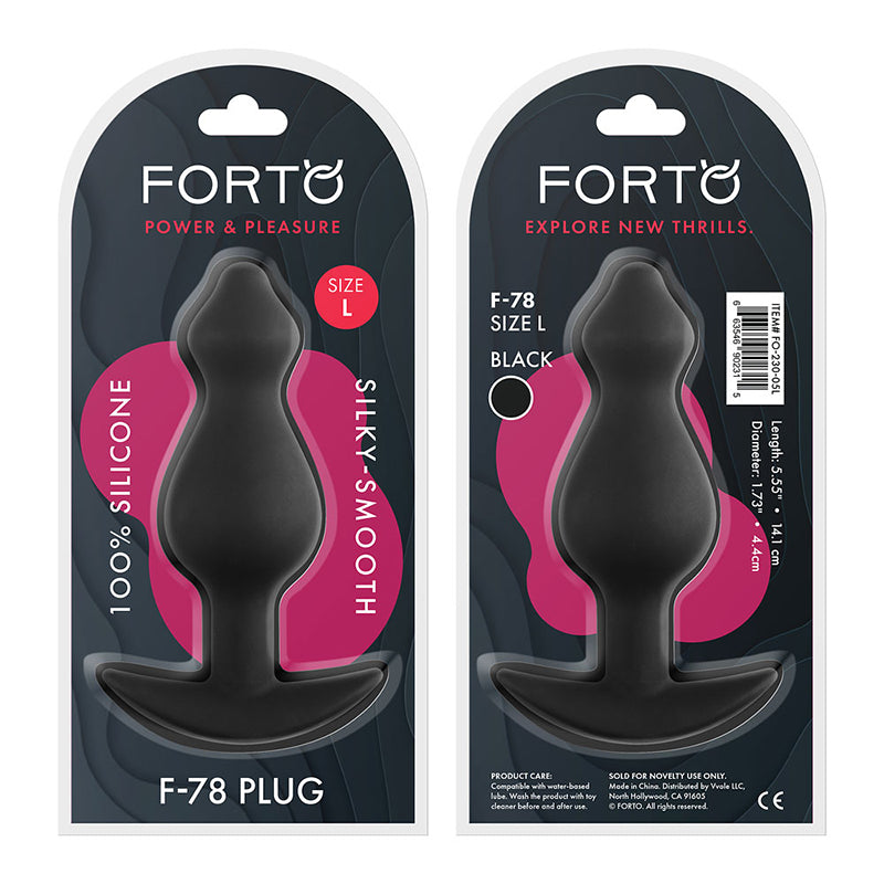 Forto F-78 Pointee Silicone Anal Plug2