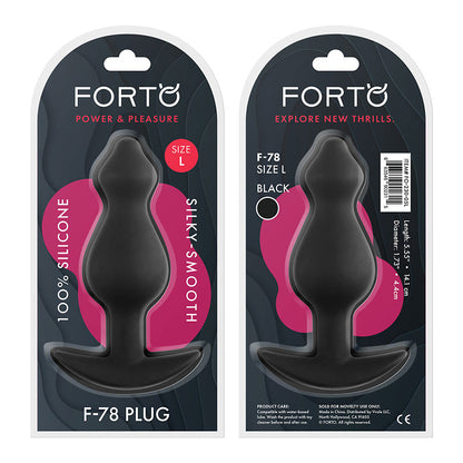 Forto F-78 Pointee Silicone Anal Plug2