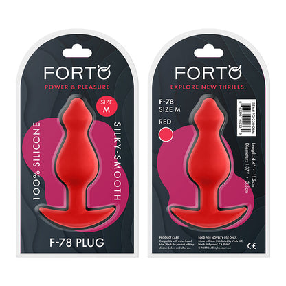 Forto F-78 Pointee Silicone Anal Plug4