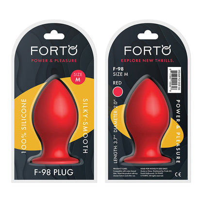 Forto F-98 Cone Silicone Anal Plug4