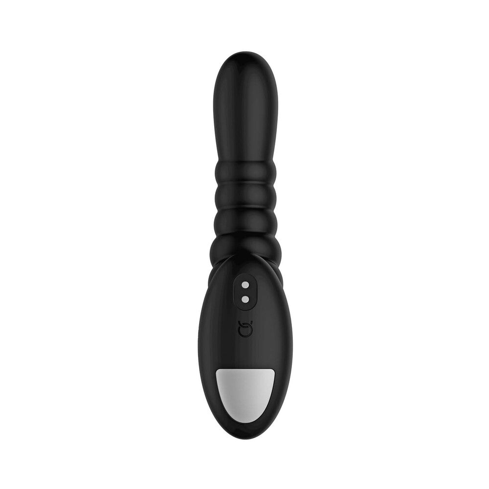 Forto Ribbed Pro Rechargeable Silicone Vibrating Anal Massager2