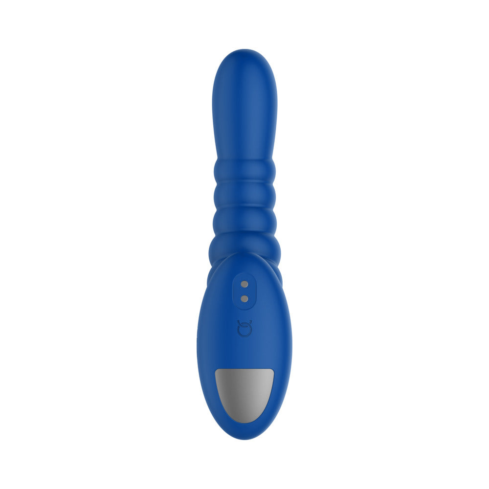 Forto Ribbed Pro Rechargeable Silicone Vibrating Anal Massager7