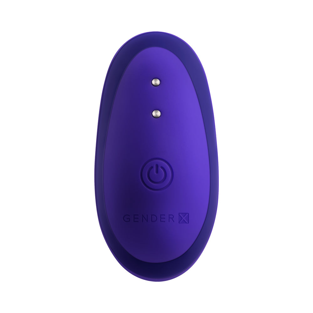 Gender X Anybody's Plug Rechargeable Plug Silicone Purple6