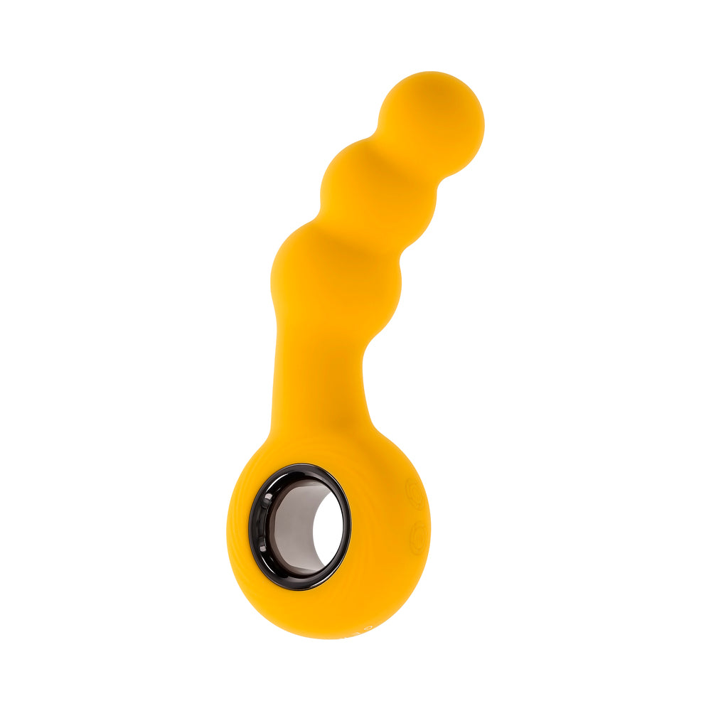 Gender X Bumble Rechargeable Silicone Vibrating Plug Yellow4