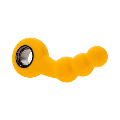 Gender X Bumble Rechargeable Silicone Vibrating Plug Yellow5