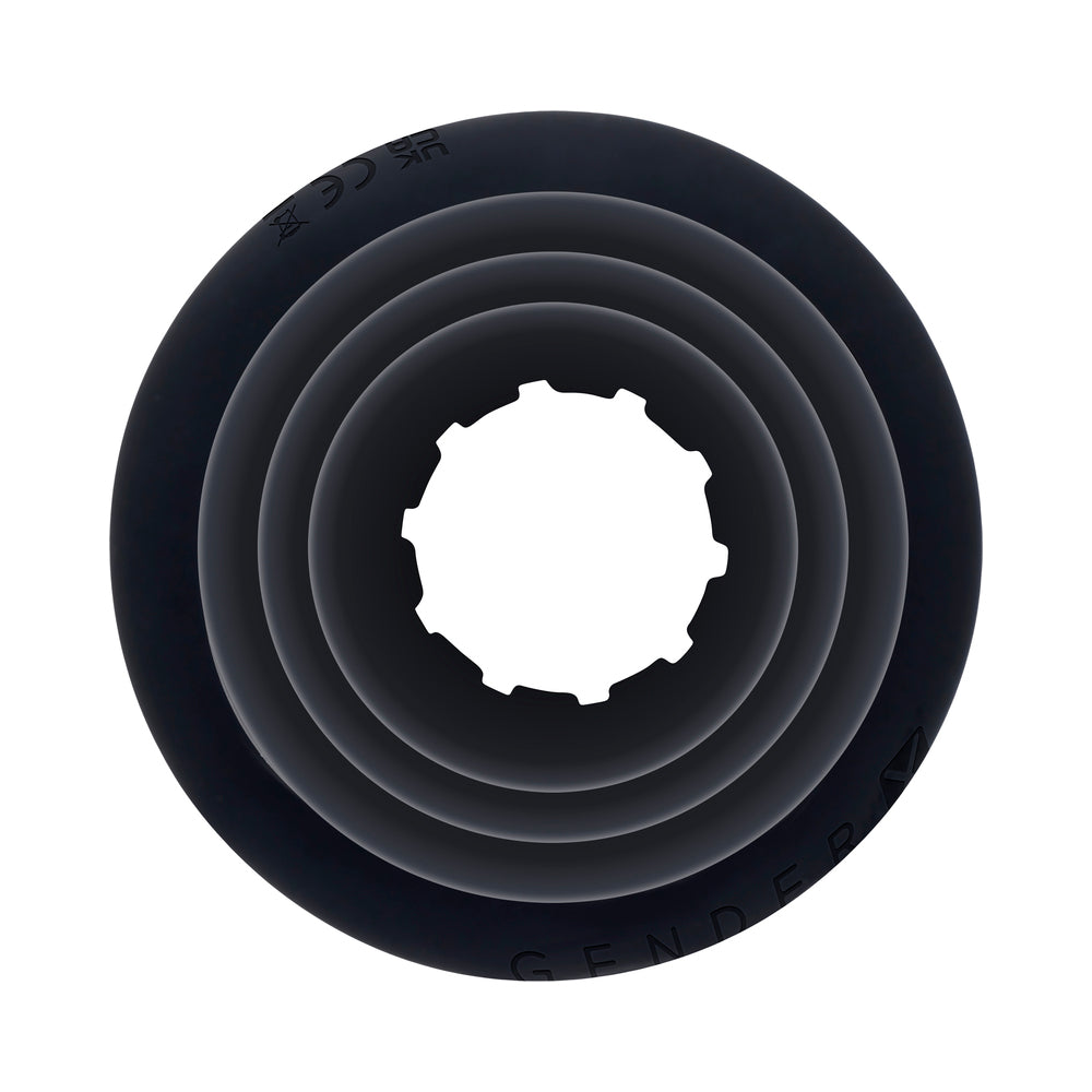 Gender X Echo Rechargeable Vibrating Sheathed Silicone Black8