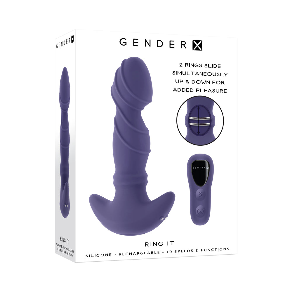 Gender X Ring It Purple 