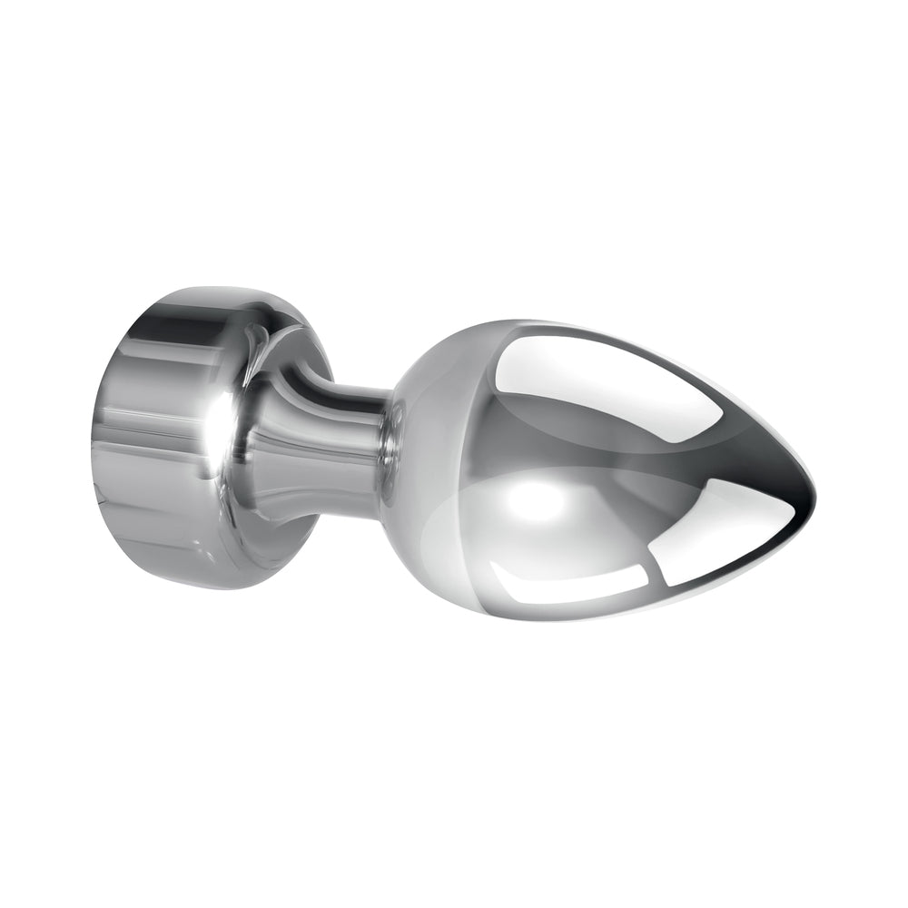 Gender X Rockin' Metal Plug Rechargeable Vibrating Anal Plug Aluminum Silver11