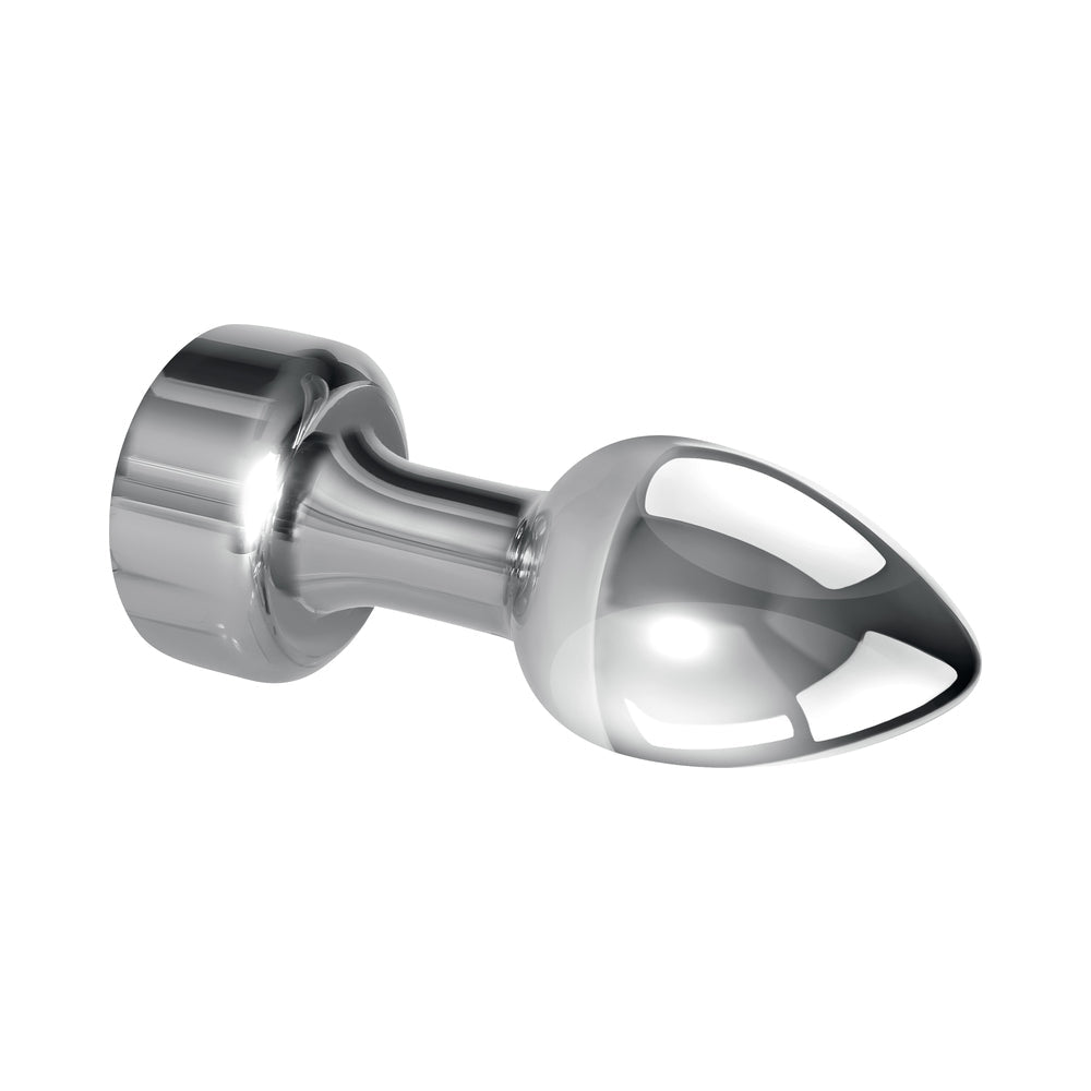 Gender X Rockin' Metal Plug Rechargeable Vibrating Anal Plug Aluminum Silver5