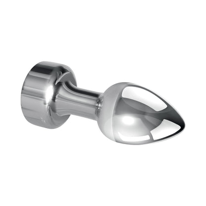Gender X Rockin' Metal Plug Rechargeable Vibrating Anal Plug Aluminum Silver5
