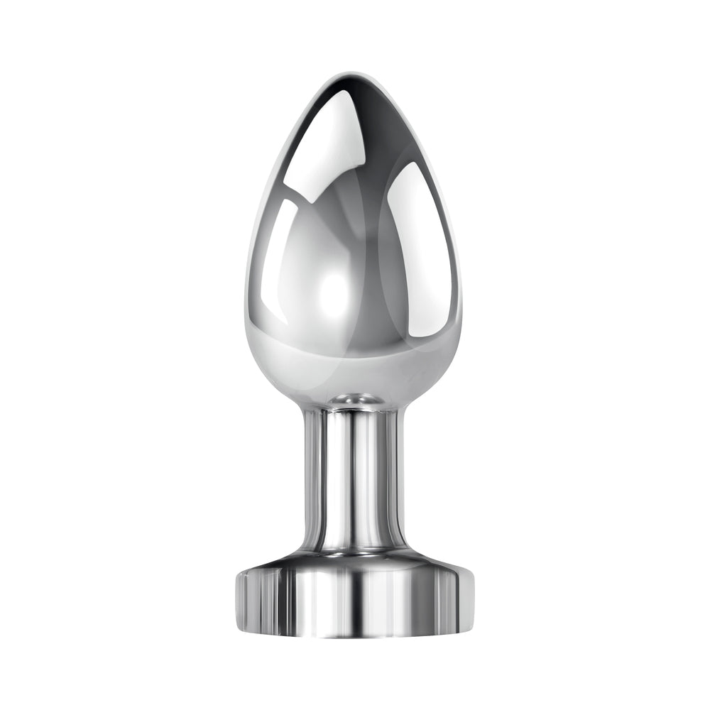 Gender X Rockin' Metal Plug Rechargeable Vibrating Anal Plug Aluminum Silver9