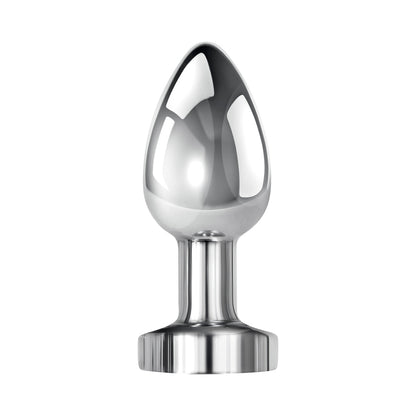 Gender X Rockin' Metal Plug Rechargeable Vibrating Anal Plug Aluminum Silver9