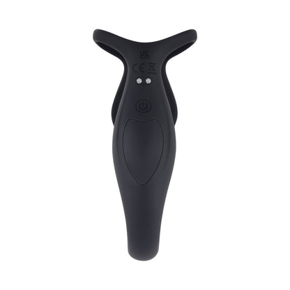 Gender X The Wrangler Rechargeable Silicone Vibrating C-ring with Remote Black6