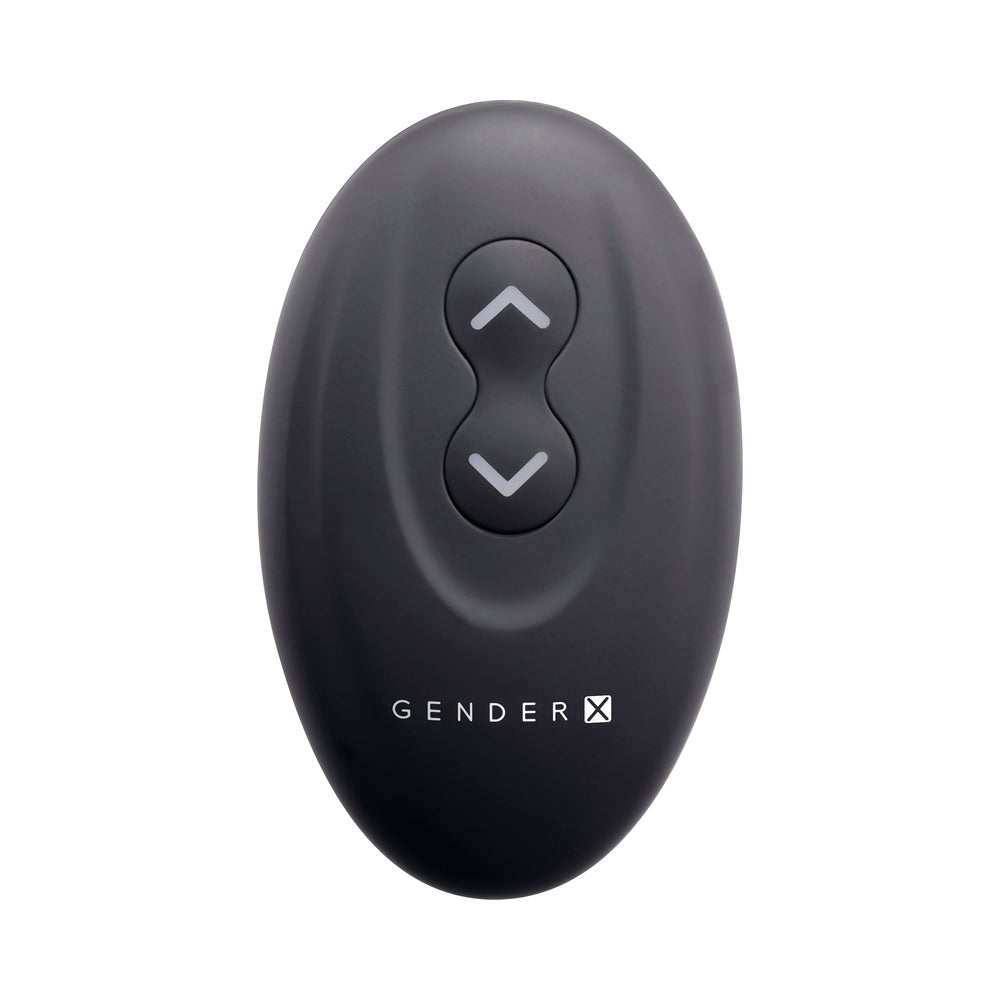 Gender X The Wrangler Rechargeable Silicone Vibrating C-ring with Remote Black8