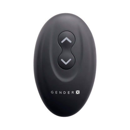 Gender X The Wrangler Rechargeable Silicone Vibrating C-ring with Remote Black8