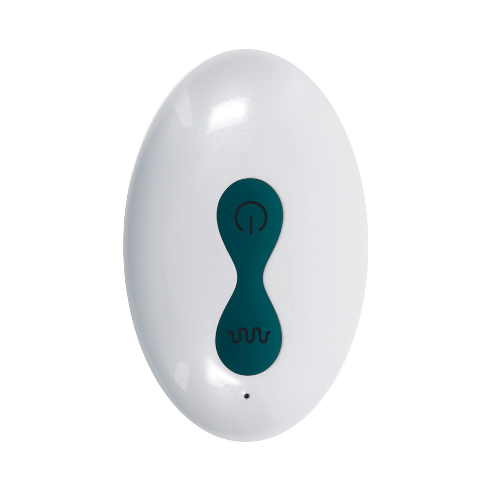Gender X Tunnel Tapper Rechargeable Vibrating Anal Plug with Remote Teal9