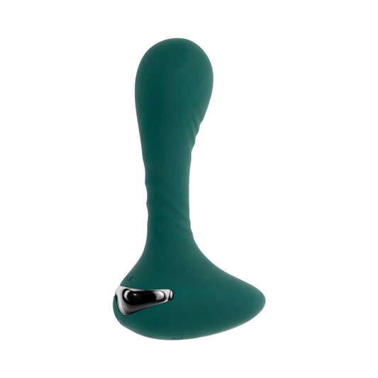 Gender X You Gotta Stick It Rechargeable Vibrating Anal Plug Silicone Teal1