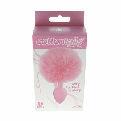 Icon Brands The 9's Cottontails Silicone Bunny Tail Butt Plug 1