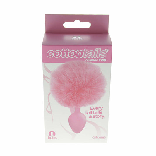 Icon Brands The 9's Cottontails Silicone Bunny Tail Butt Plug 1