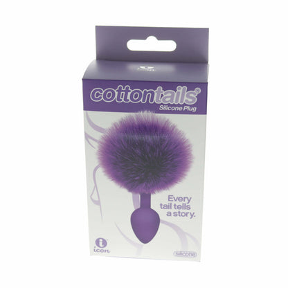 Icon Brands The 9's Cottontails Silicone Bunny Tail Butt Plug 