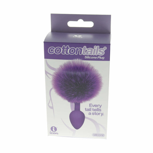 Icon Brands The 9's Cottontails Silicone Bunny Tail Butt Plug 