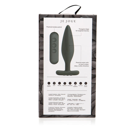 Je Joue Egon Vibrating Butt Plug Black 16