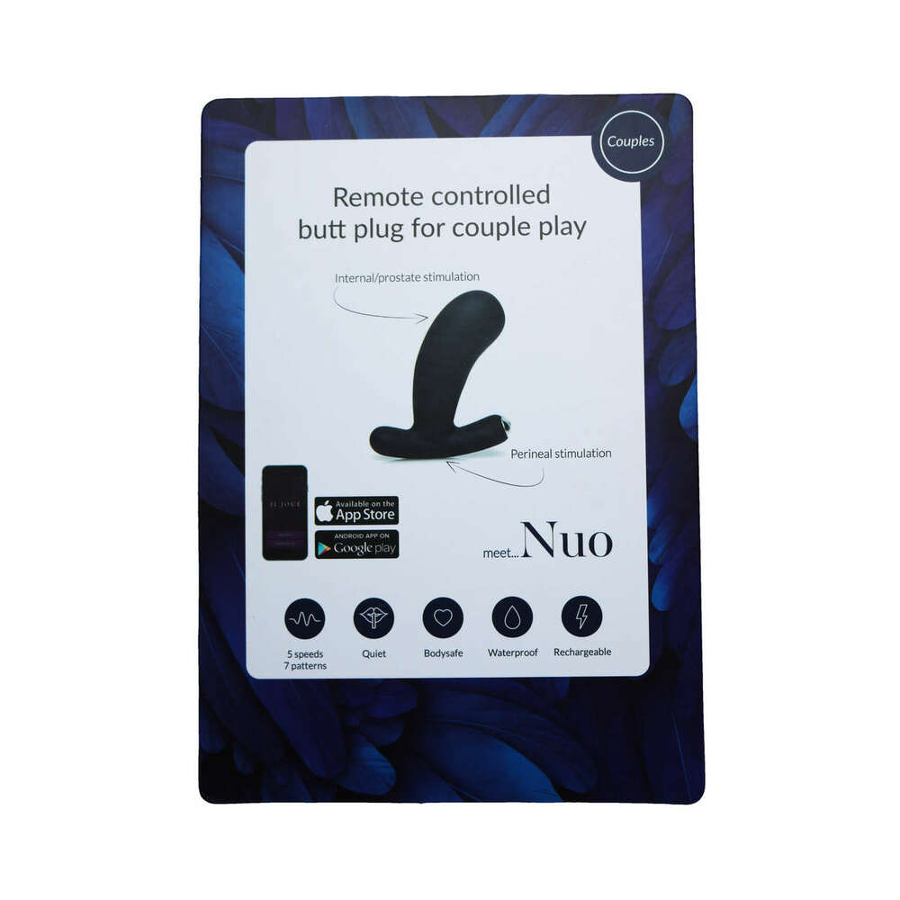 Je Joue Nuo V.2 App-Compatible Anal Plug Black 4