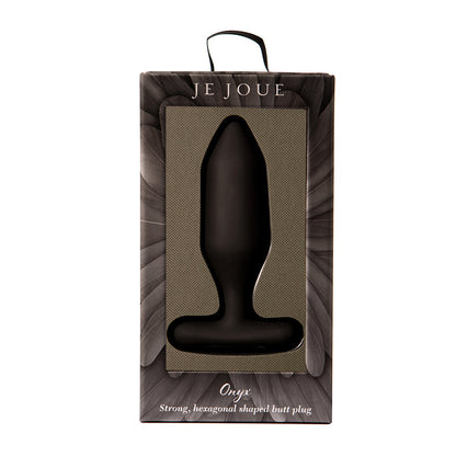 Je Joue Onyx Vibrating Butt Plug Black 13