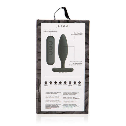 Je Joue Vesta Vibrating Butt Plug Black 13