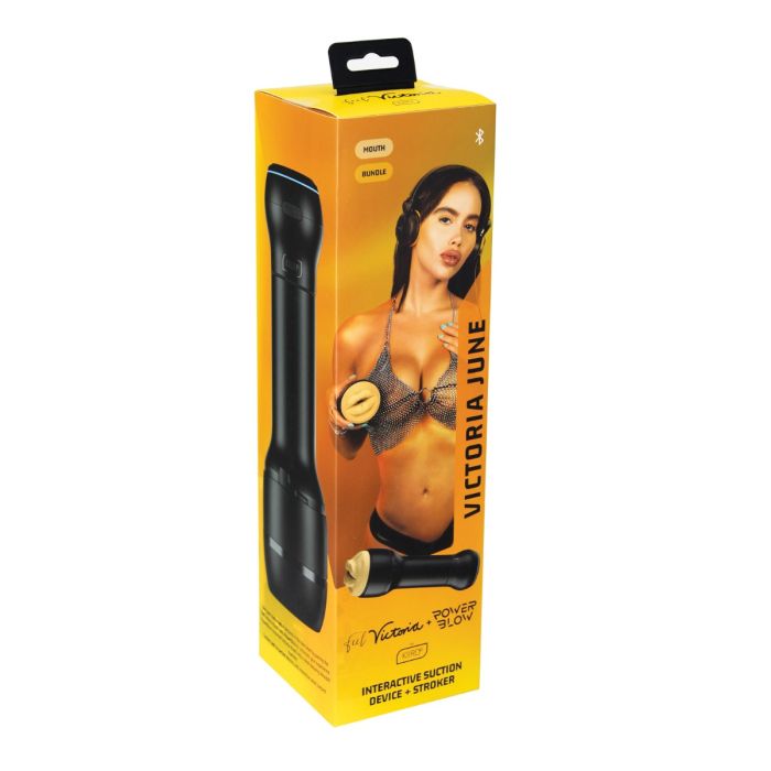 Kiiroo Feel Stars Collection PowerBlow Mouth Combo Set - Victoria June 