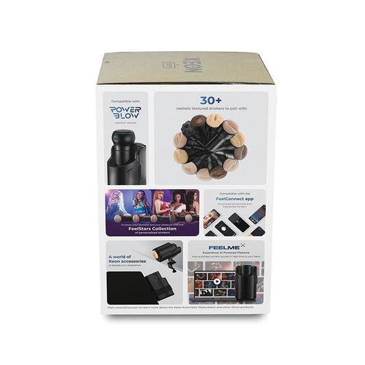 Kiiroo Keon New Box Combo Set w/Stroker - Black 1