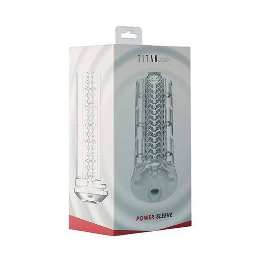Kiiroo Power Sleeve for Titan - Clear 