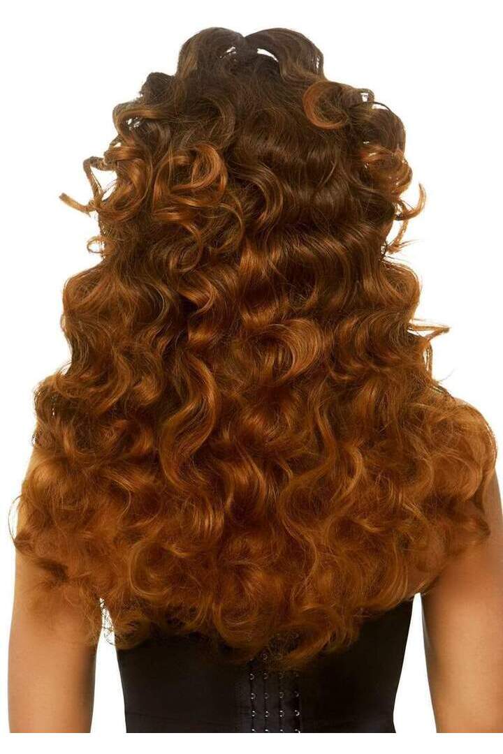 Leg Avenue 24" Long Curly Ponytail Wig in One Size 4