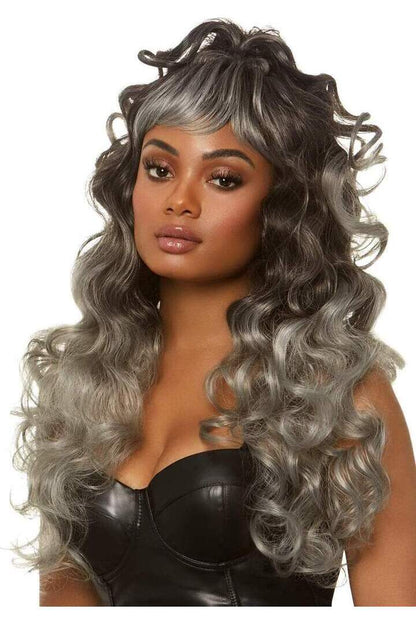 Leg Avenue 24" Long Curly Ponytail Wig in One Size 