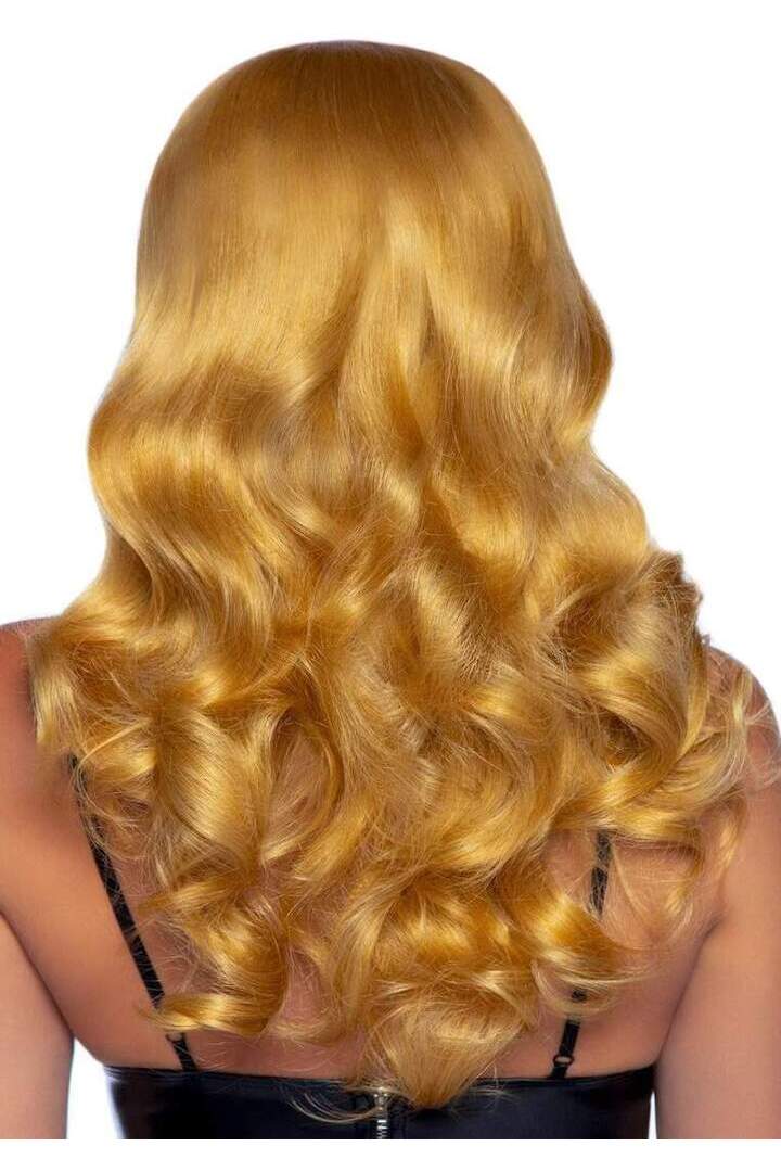 Leg Avenue 24" Wavy Wig with Bangs in One Size 11