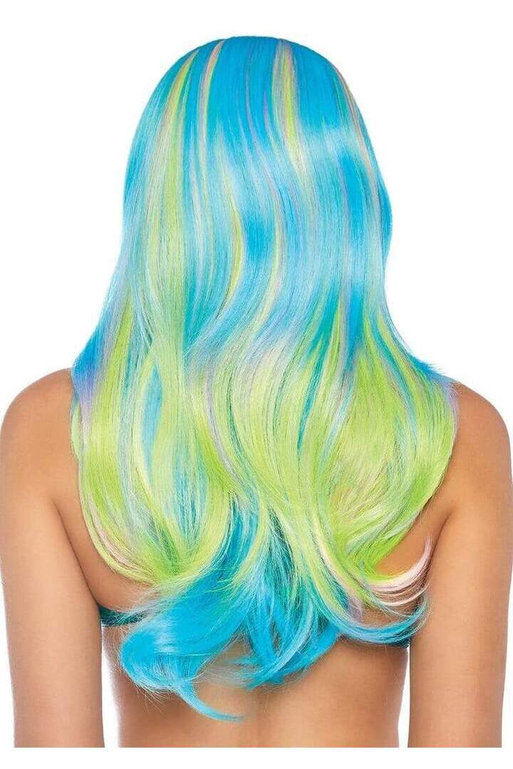 Leg Avenue 27" Mystic Hue Multi Color Wavy Long Wig Multicolor in One Size 6