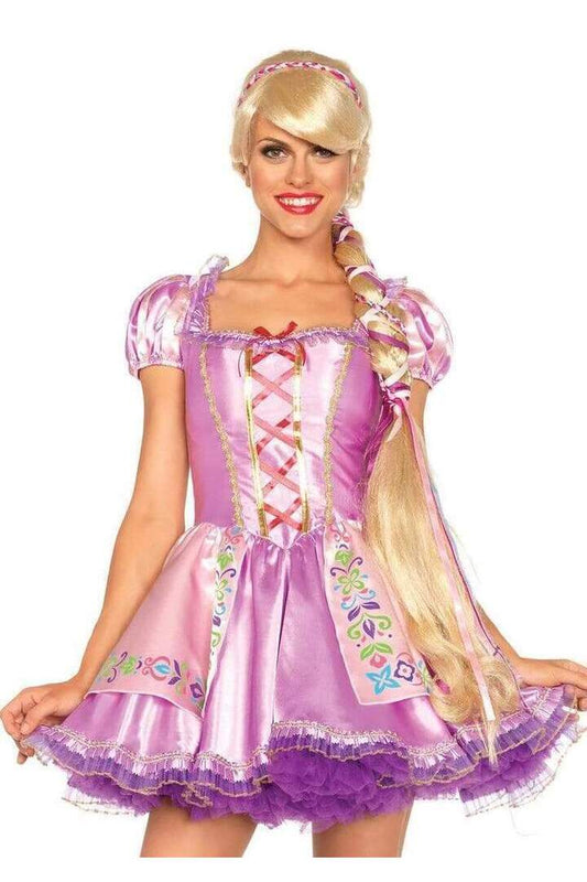 Leg Avenue 45" Rapunzel Long Braided Wig Blond in One Size 