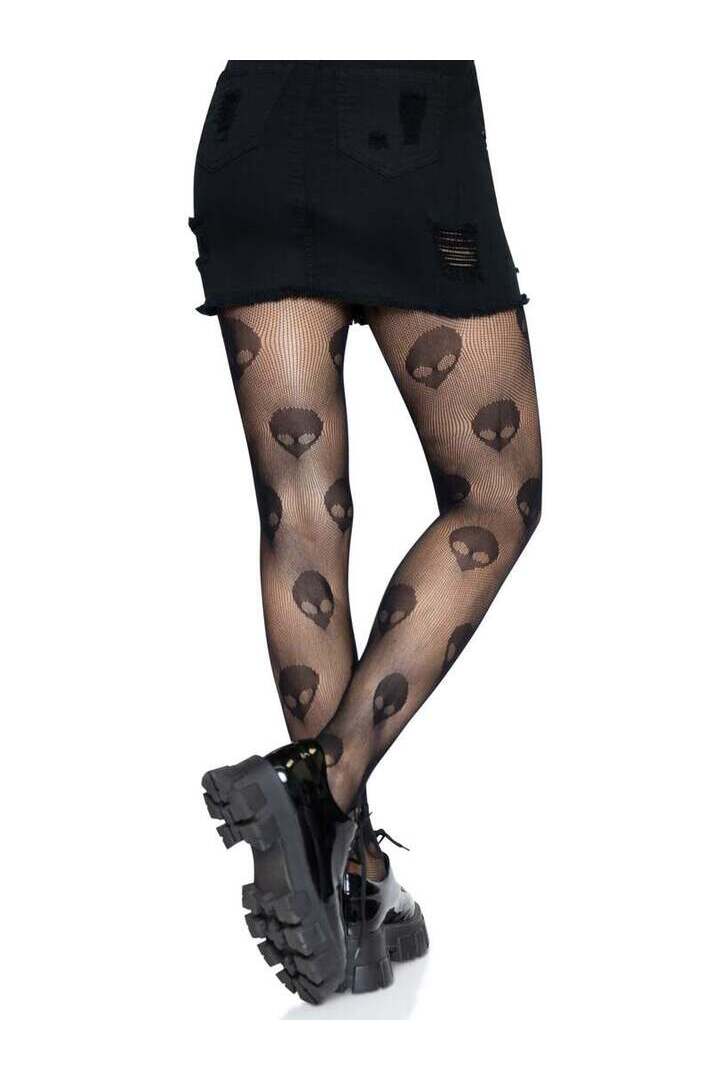 Leg Avenue Alien Net Tights in One Size 1